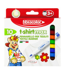 Carioci pentru tesatura 10 culori T-shirt Max Fibracolor